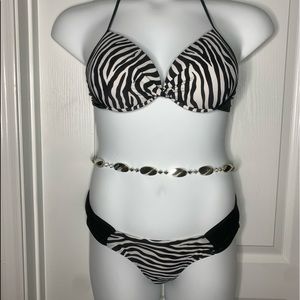 🎈Bikini Bathing Suit 👙 -New- Padded Bra cup bra Size Large